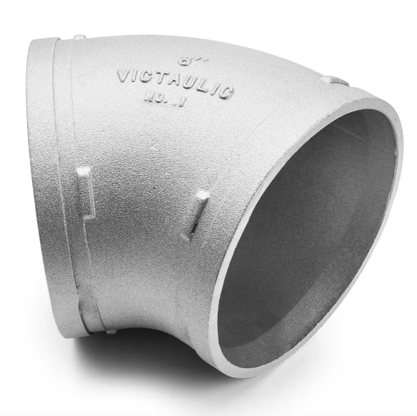 Arco De ángulo 45° DN 80 Hasta 450 Mm, Tubo En Espiral (DN